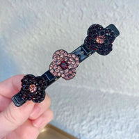 Thumbnail for Sparkling Crystal Stone Braided Hair Clips