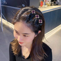 Thumbnail for Sparkling Crystal Stone Braided Hair Clips