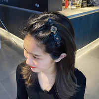 Thumbnail for Sparkling Crystal Stone Braided Hair Clips