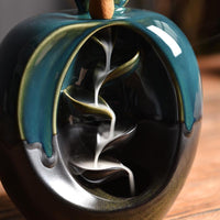 Thumbnail for Cute Apple Pear Backflow Incense Burner