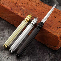 Thumbnail for Self Defense keychain Knife with Window Breaker Tool