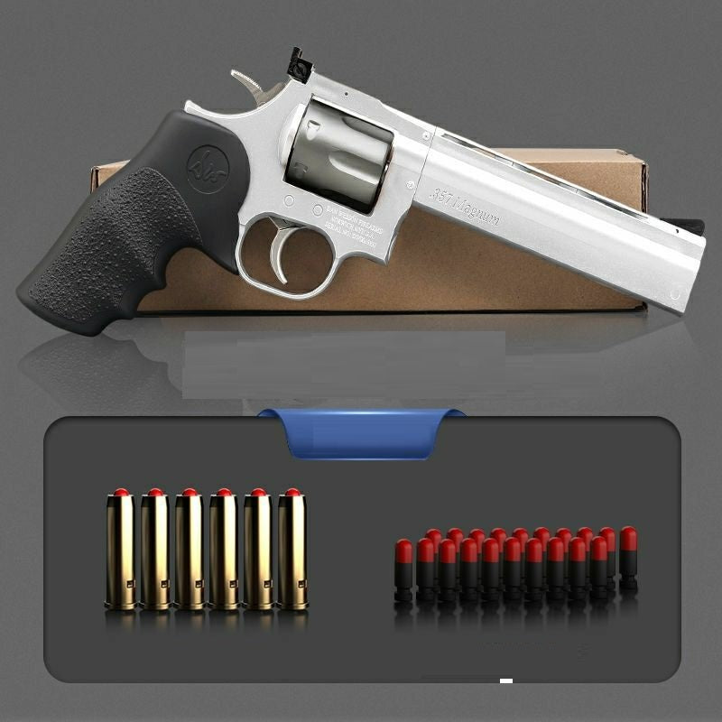 .357 Magnum Revolver Soft Bullet Toy Gun