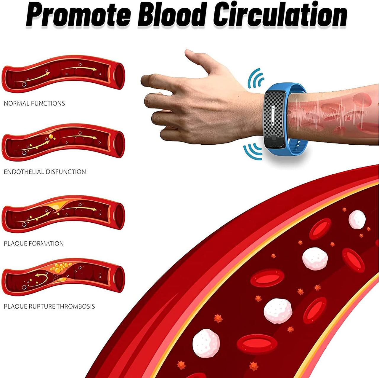 Matteo Ultrasonic Body Shape Wristband (1 PC)