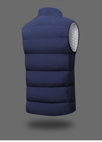 Thumbnail for Men & Women's Heated Vest with 3 Heating Levels & 9 Heating Zones, Washable Lightweight Zip Heated Vest