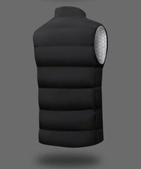 Thumbnail for Men & Women's Heated Vest with 3 Heating Levels & 9 Heating Zones, Washable Lightweight Zip Heated Vest