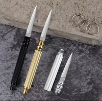 Thumbnail for Self Defense keychain Knife with Window Breaker Tool