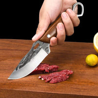 Thumbnail for Hand Forged Manganese Steel Knife