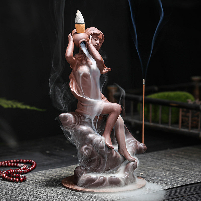 Beauty Maid Backflow Incense Burner