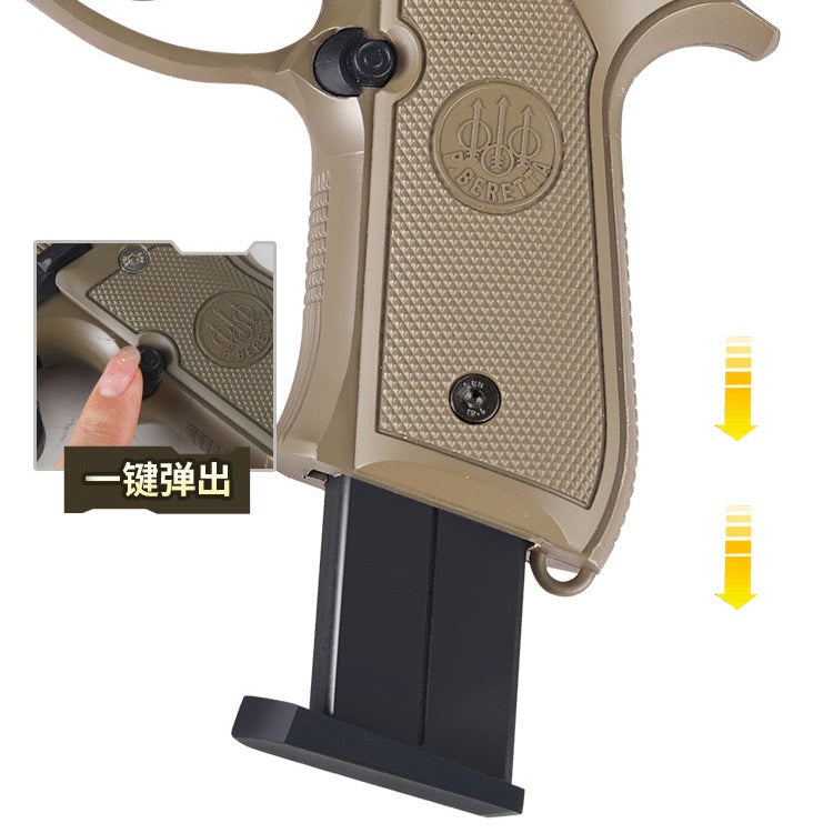 Beretta M92 Auto Shell Ejection Blowback Laser Toy