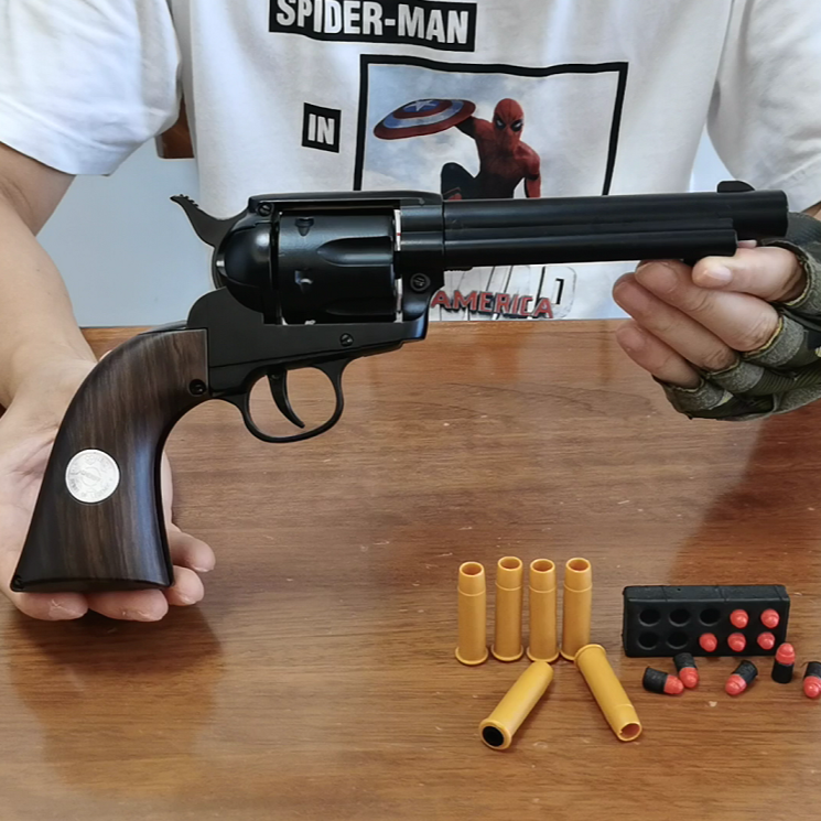Colt M1873 Revolver Soft Bullet Toy