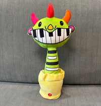 Thumbnail for Dancing Doey Pianosaurus Plush Toy