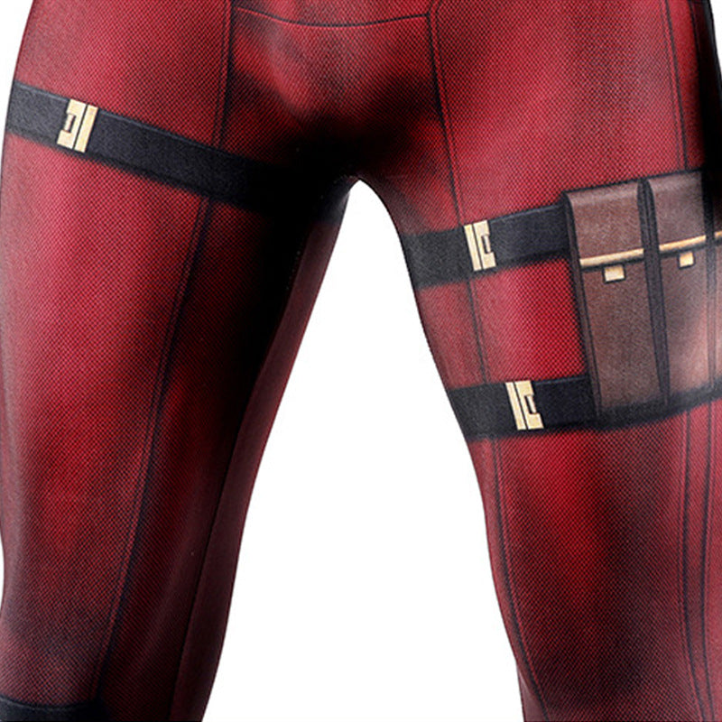 DeadPool Costume Jumpsuit