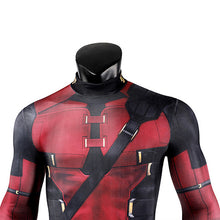 Load image into Gallery viewer, DeadPool Costume Jumpsuit
