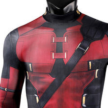 Load image into Gallery viewer, DeadPool Costume Jumpsuit
