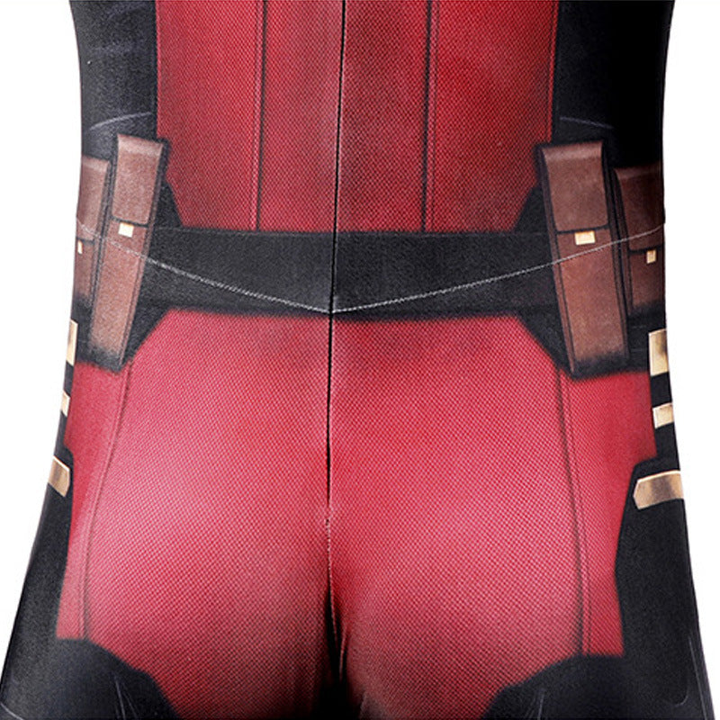 DeadPool Costume Jumpsuit