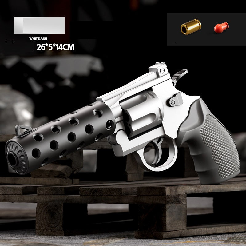 Double Action Honeycomb Revolver Toy Gun