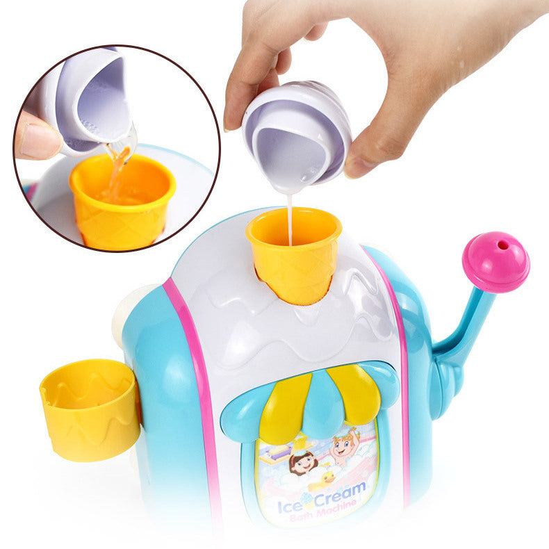 Ice Cream Bath Machine