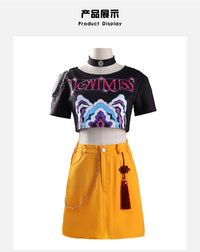 Thumbnail for KPop Demon Hunters Costume Jumpsuit for Adult