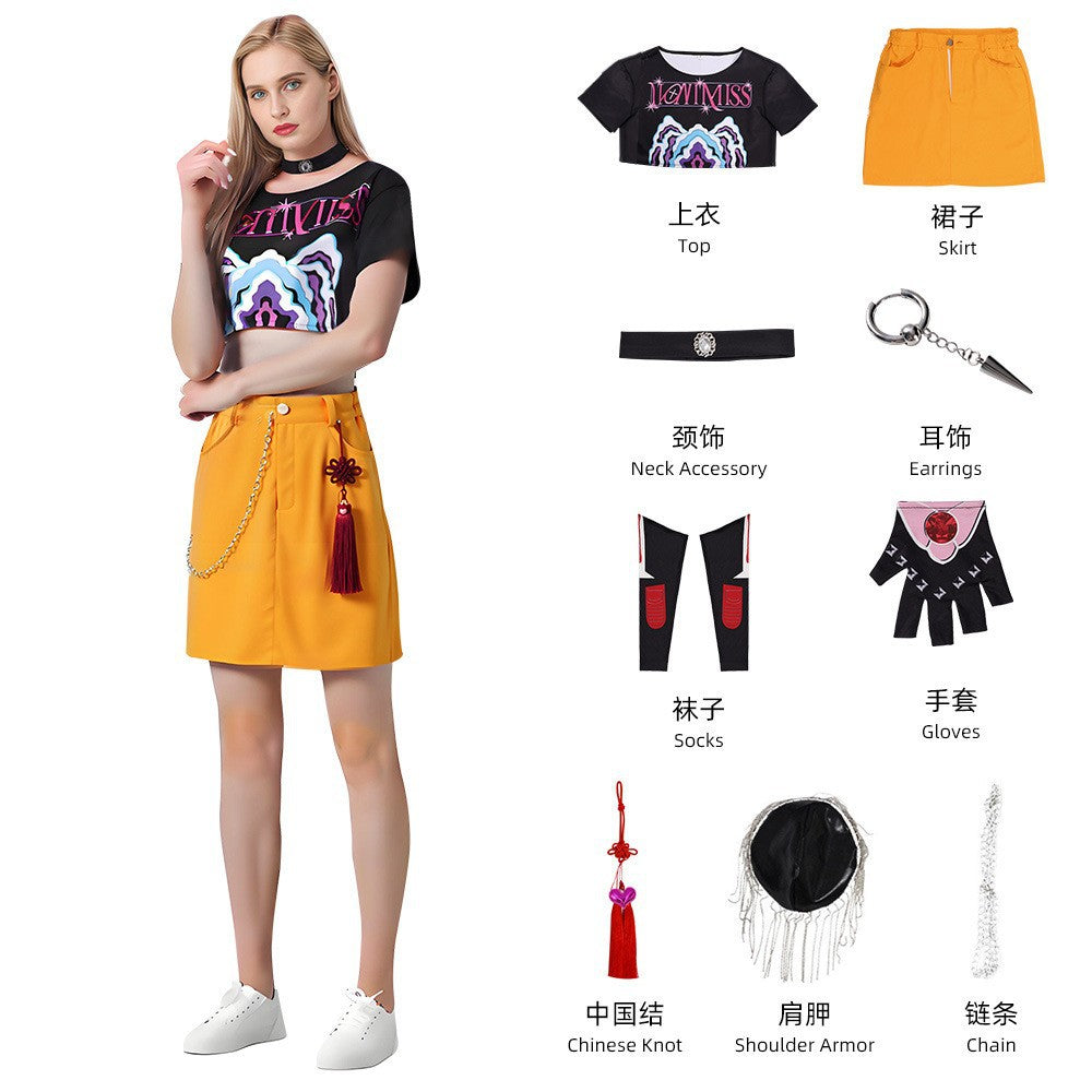 KPop Demon Hunters Costume Jumpsuit for Adult