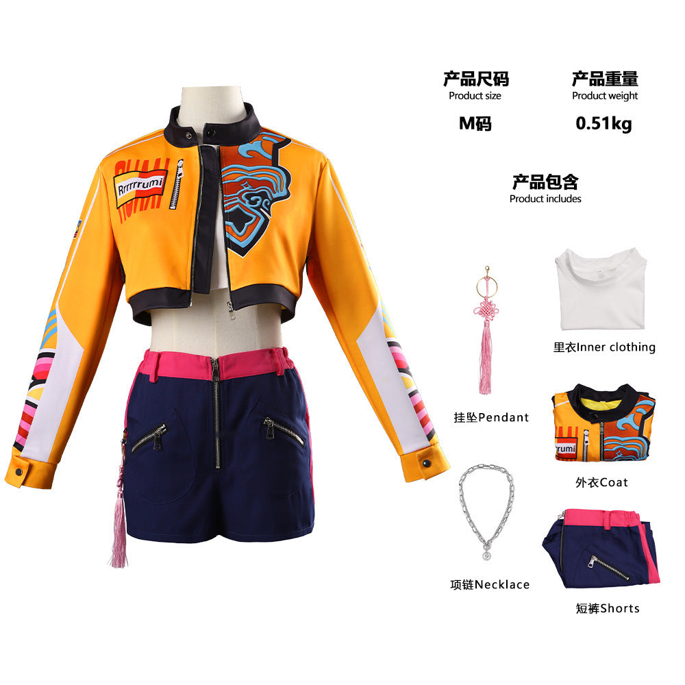 KPop Demon Hunters Costume Jumpsuit for Adult