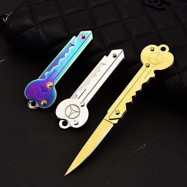 Key-Shaped Folding Knife