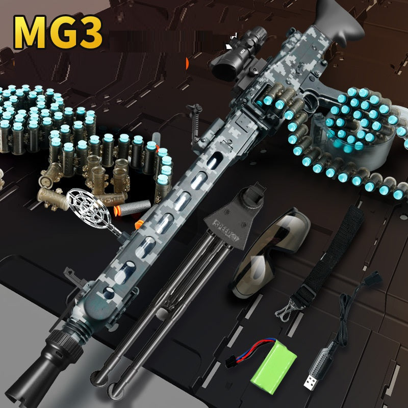 Lehui MG 3 Soft Bullet Launcher Toy