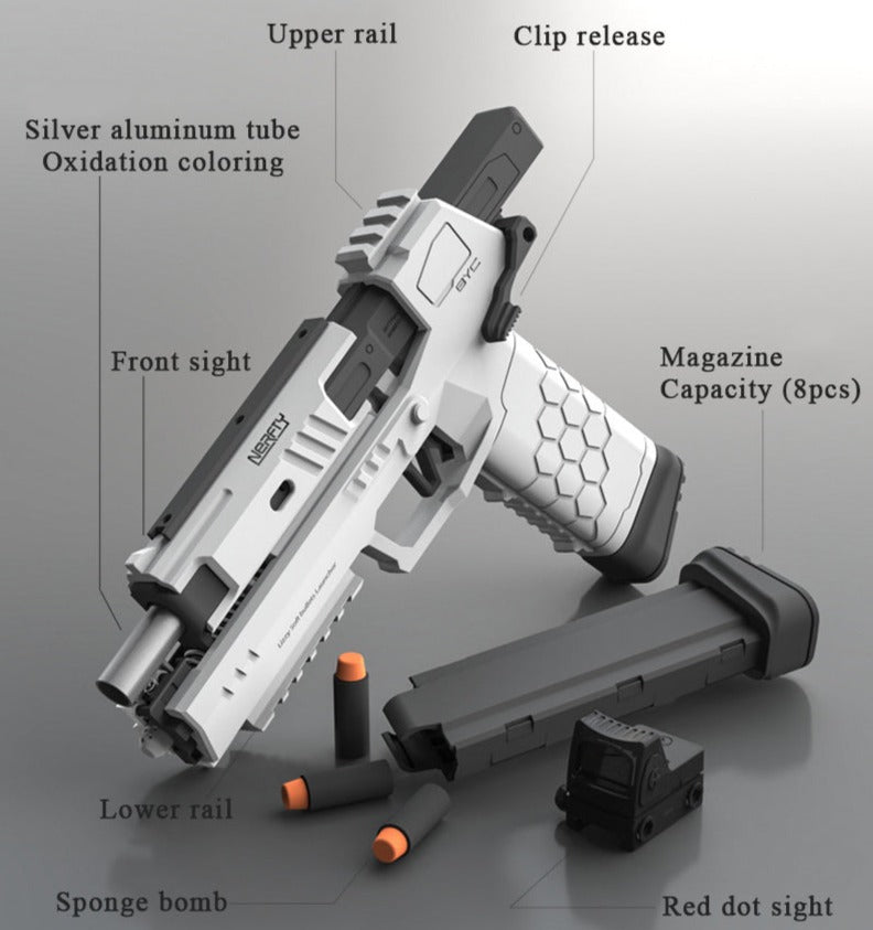 Lizzie Gecko Soft Bullet Toy