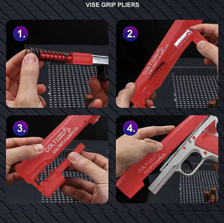 Colt M1911 Auto Shell Ejection Blowback Toy