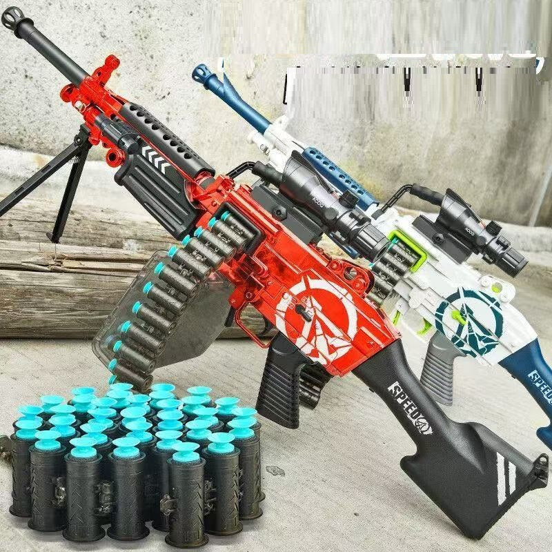 M249 Electric Soft Bullet Launcher Toy
