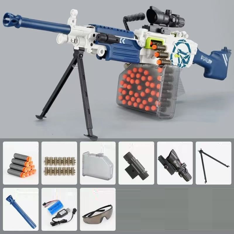 M249 Electric Soft Bullet Launcher Toy