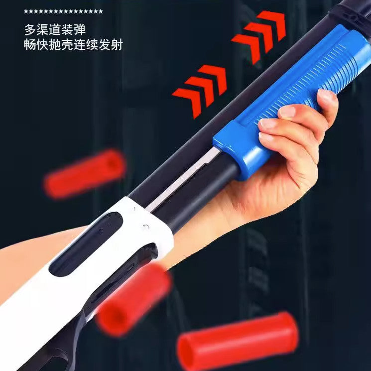M870 Shell Ejecting Soft Bullet Toy Shotgun