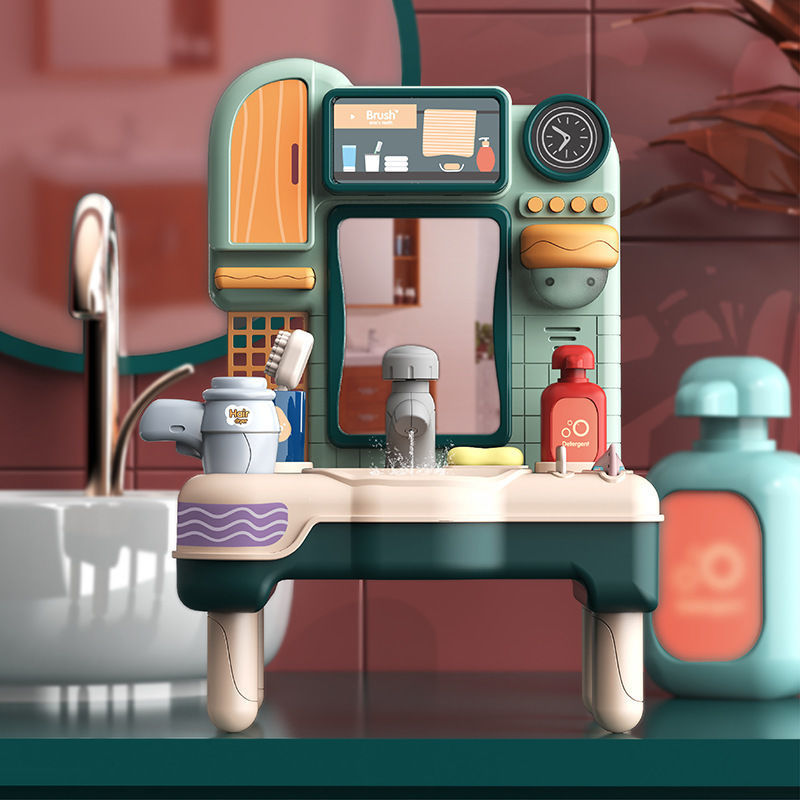 Pretend Play Washbasin Toys Set