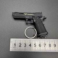 Thumbnail for Mini Combat Master 2011 Shell Ejection Toy Gun Keychain