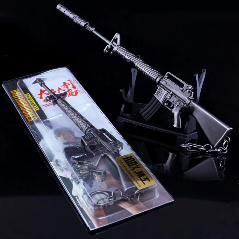 Mini M16 Rifle Keychain