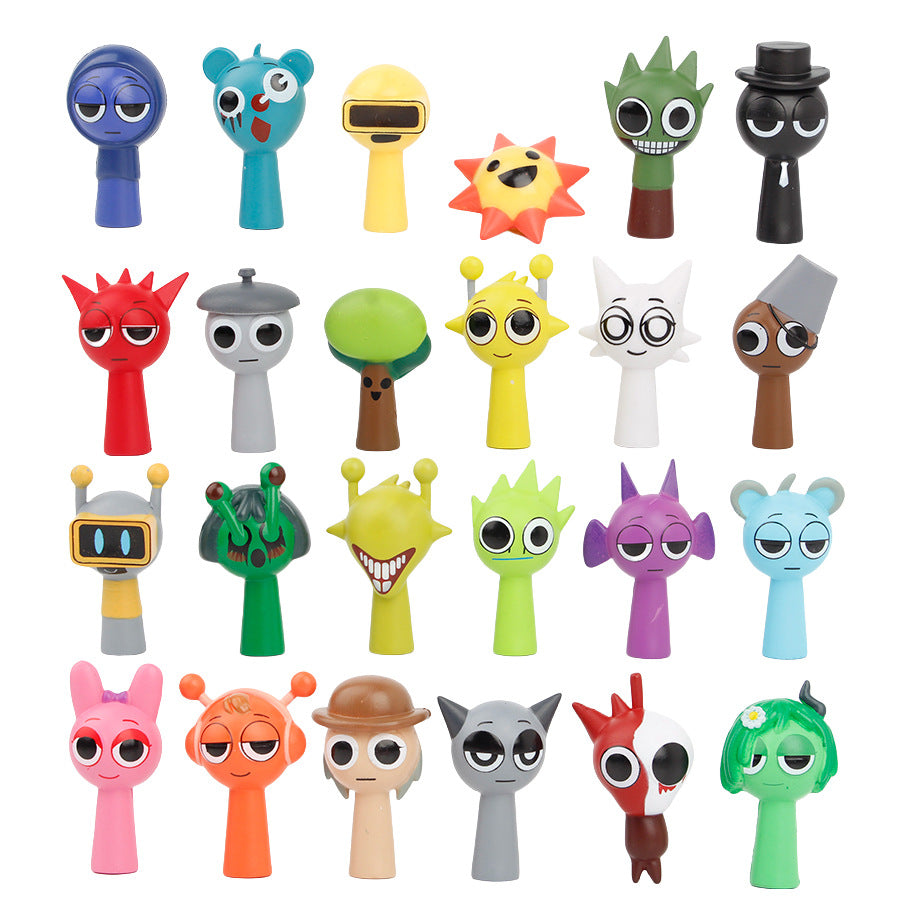 Mini Sprunki Figures Toy