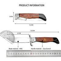 Thumbnail for Russian Finka-NKVD KGB Folding Pocket Knife