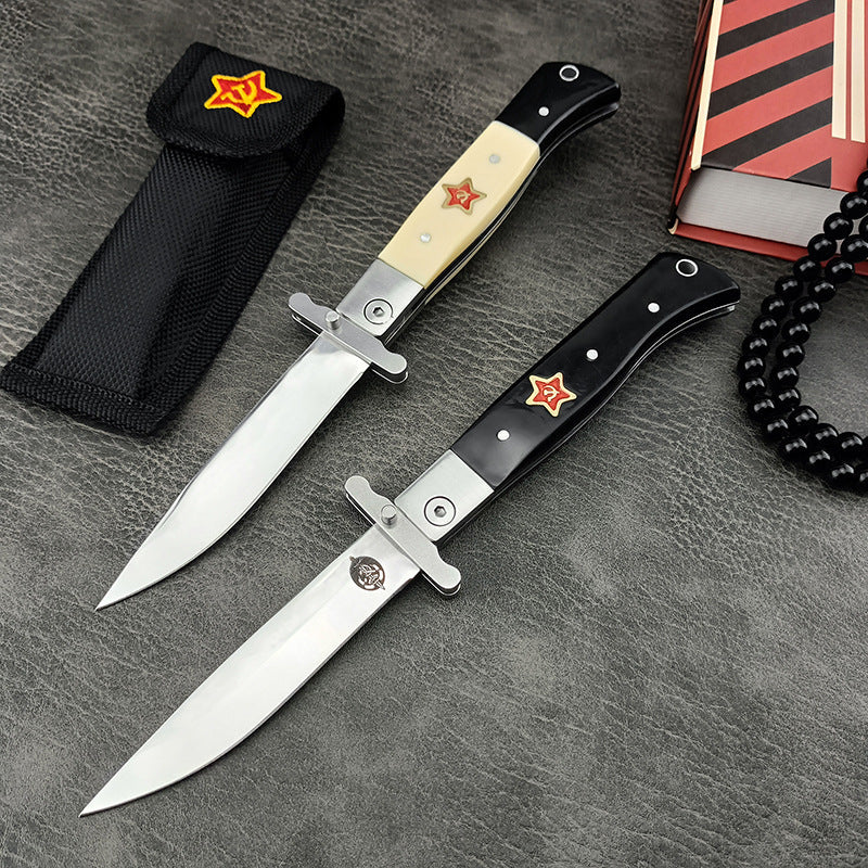 Russian Finka NKVD Patriot Folding Knife