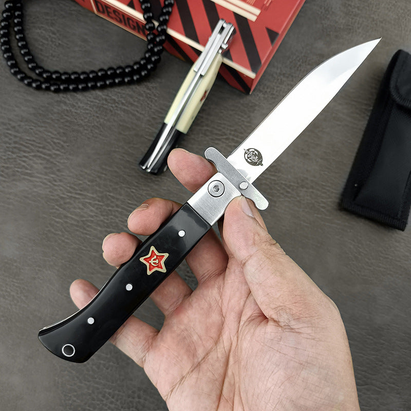 Russian Finka NKVD Patriot Folding Knife