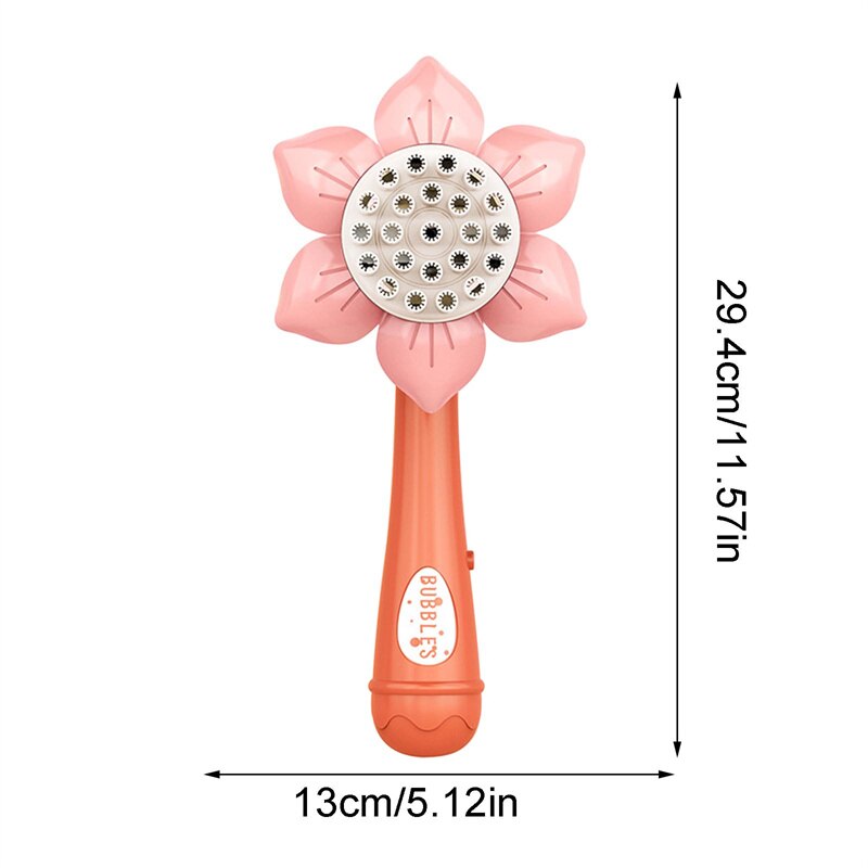 Sunflower Bubble Gun