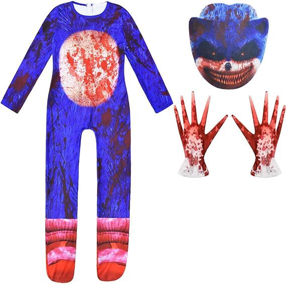 Shin Sonic Tapes Costume Jumpsuit