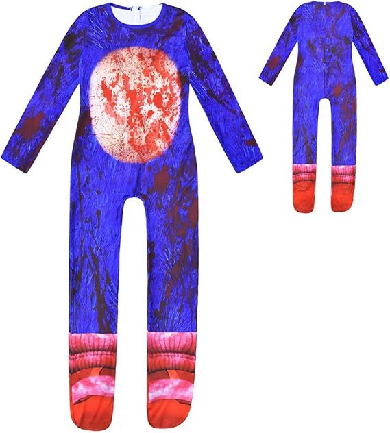 Shin Sonic Tapes Costume Jumpsuit