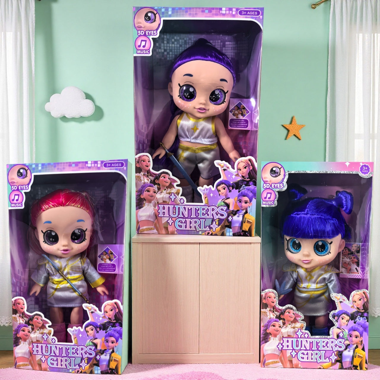 Singing Barbie Dolls KPOP Demon Hunters