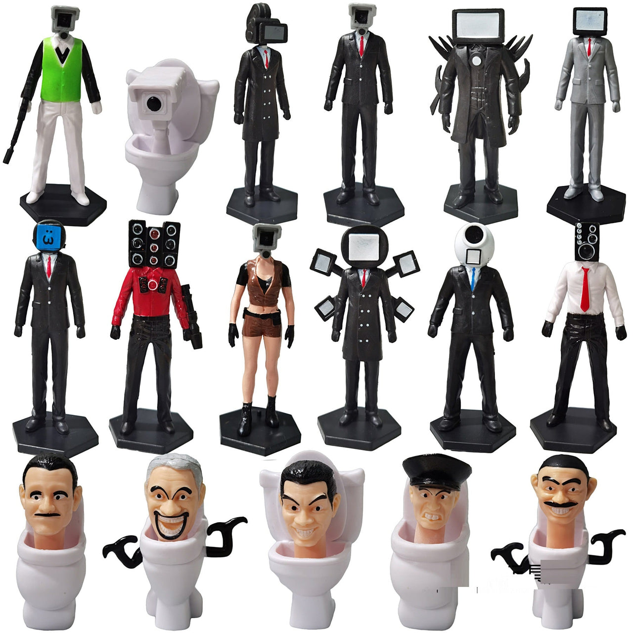 Skibidi Toilet Action Figure