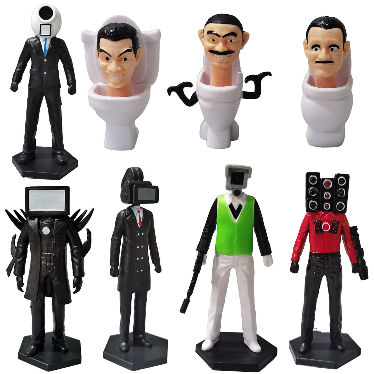 Skibidi Toilet Action Figure