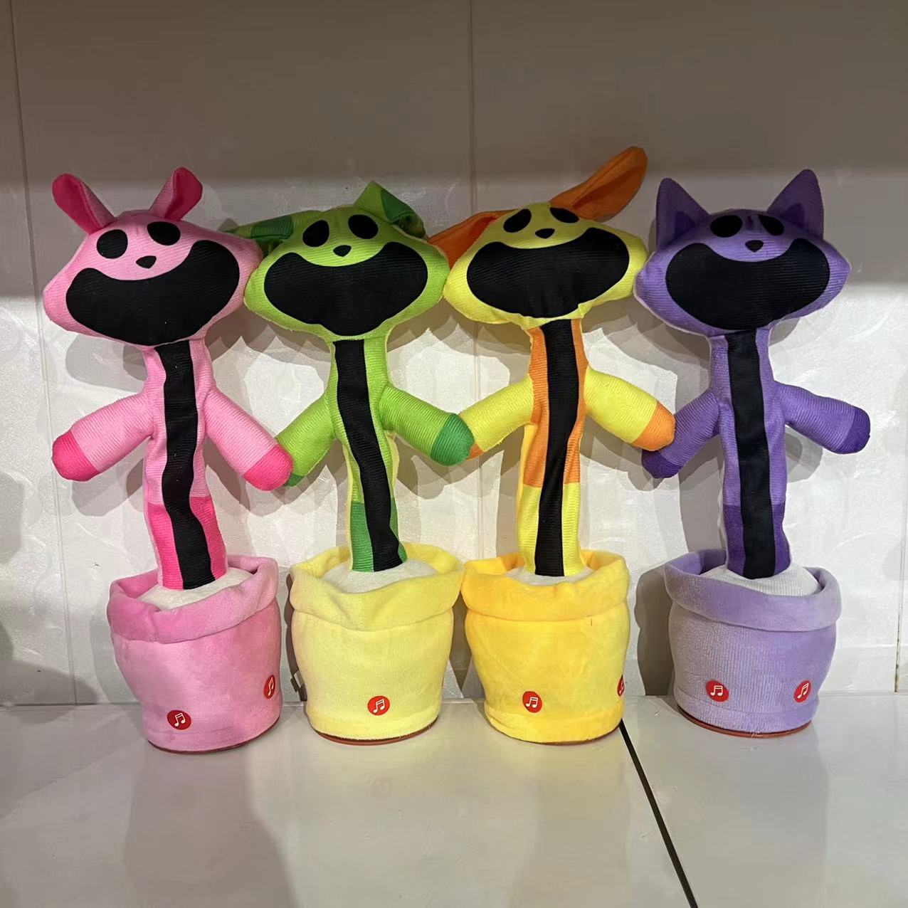 Smiling Critters Dancing Cactus Plush Toy