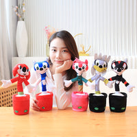 Thumbnail for Dancing Sonic Plush Toy