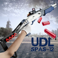 Thumbnail for UDL SPAS-12 Shell Ejecting Soft Bullet Toy Gun