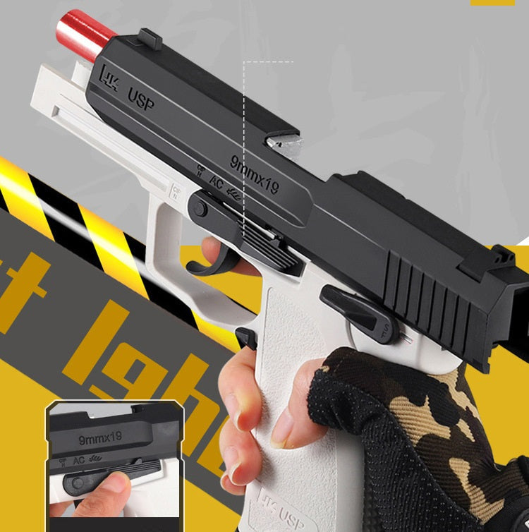 USP Auto Shell Ejection Blowback Laser Toy