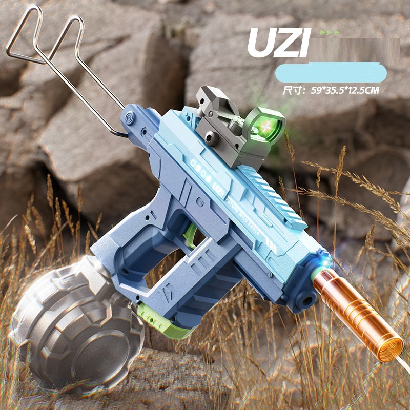UZI Auto Water Gun with Drum
