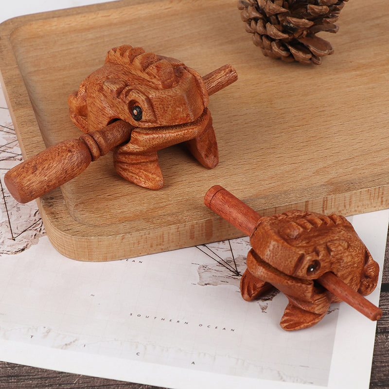 Wooden Frog Instrument